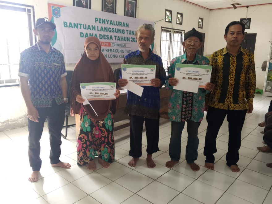 PENYALURAN BANTUAN LANGSUNG TUNAI ( BLT - DD ) BULAN JULI 2025