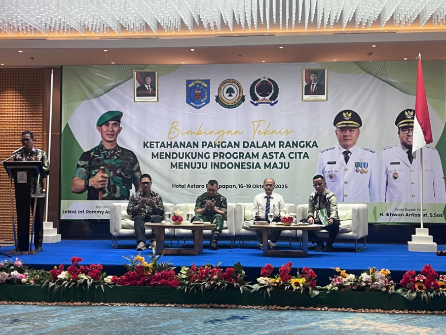 Bimbingan Teknis Ketahanan Pangan di Wilayak Kabupaten Paser Dalam Rangka Mendukung Program Asta Cita Menuju Indonesia Maju